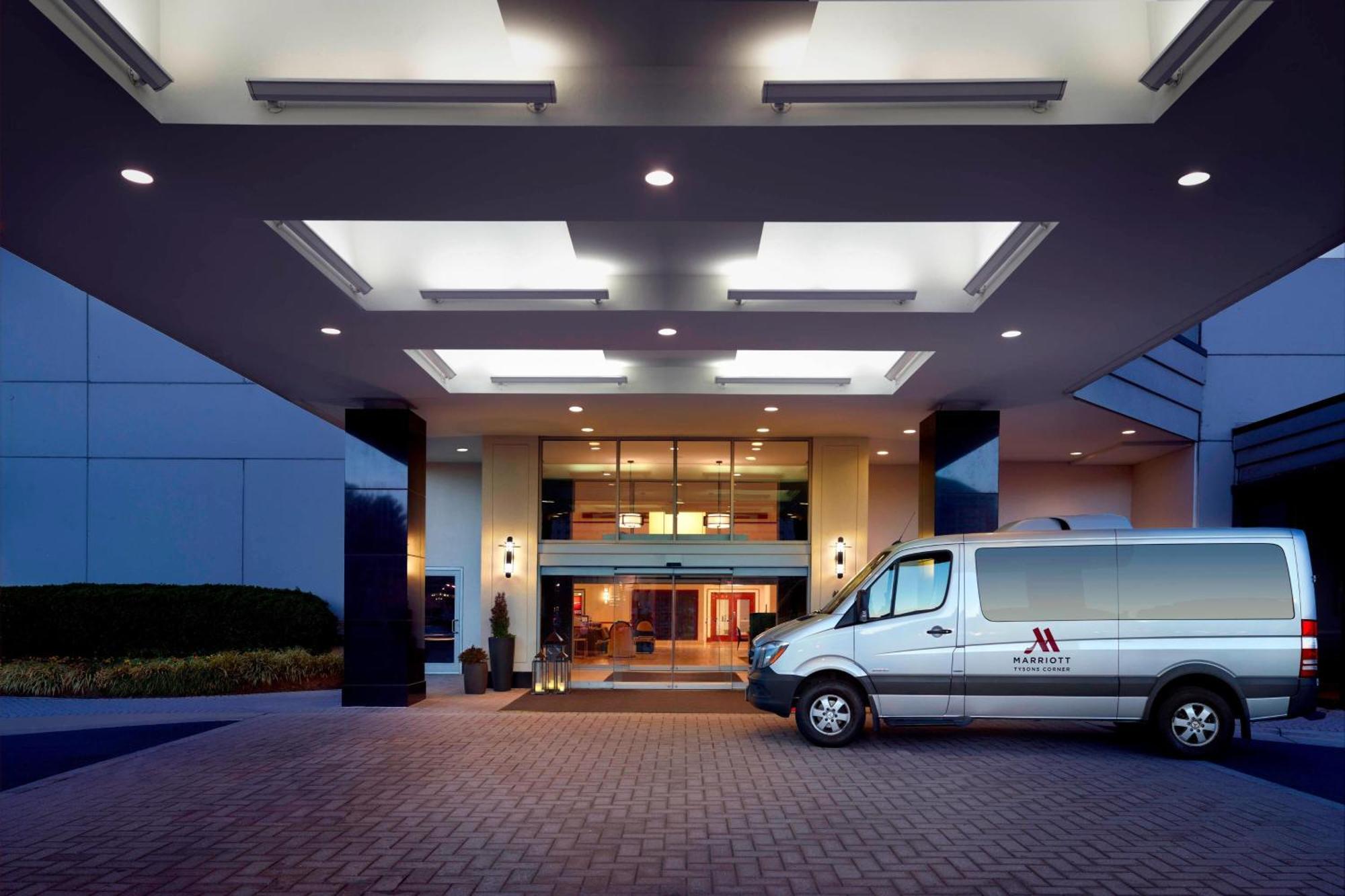 Hotel Tysons Corner Marriott Exterior foto